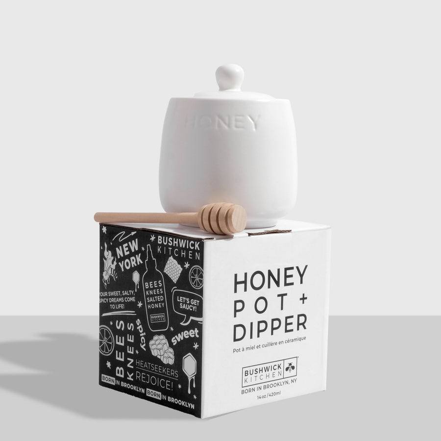 Honey Pot with Dipper - Vivid Orchard Dipper Assortment