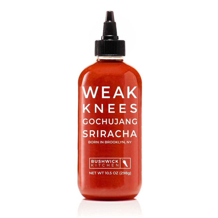 Weak Knees Gochujang Sriracha - Dapper Orchard Sriracha Assortment